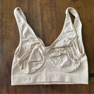 Slim Me by MeMoi Tan Bralette Seamless Wireless Bra Tan Size Small 1